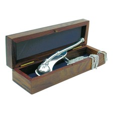 Bootsmannpfeife mit Kette &
