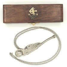 Bootsmannspfeife versilbert